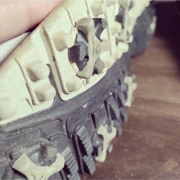 Nike Air Tour saddle golf shoes brown and white men size 10 - Picture 6 of 7